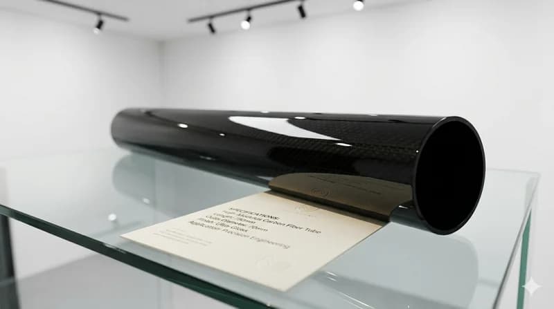 Высокомодульный круглый углеволокна труба - M40