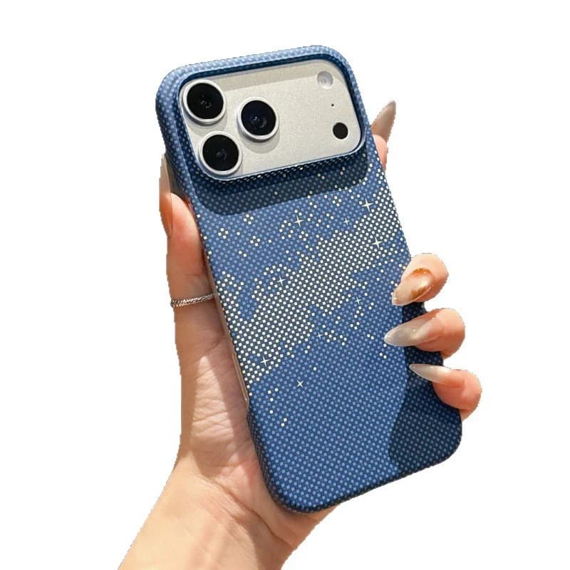 Kevlar Carbon Fiber Case for iPhone 17 – MagSafe Ultra-Thin 5